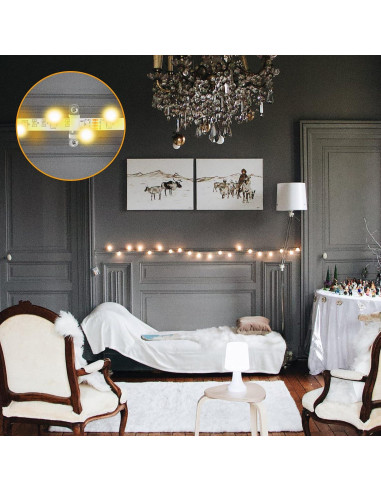 Soportes de Montaje Qunclay para Tiras LED 12 mm - 100 Clips Transparentes