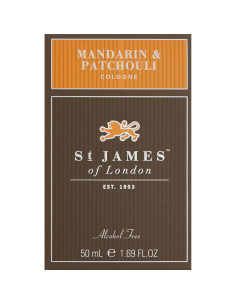 Colonia St James de Londres Mandarina y Pachulí 50ml Natural 2