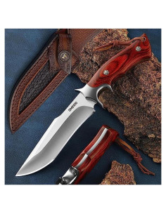 Cuchillo de Supervivencia Omesio Full Tang Acero M390 25.5cm