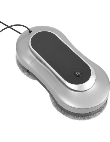 Robot Limpiador de Ventanas GUIAFUHYE Gris Plateado 80W Control Remoto