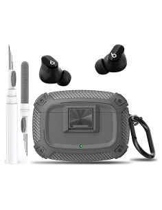 Funda dura Olytop para Beats Studio Buds Plus - Gris