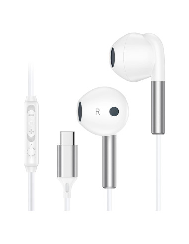 Auriculares USB C REPIND J026 HiFi con micrófono y control