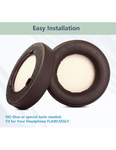 Almohadillas de Reemplazo Corsair Virtuoso RGB Wireless SE - Marrón