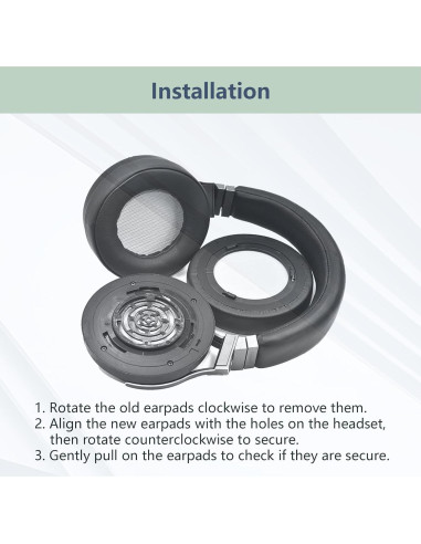 Almohadillas de Reemplazo Corsair Virtuoso RGB Wireless SE - Marrón