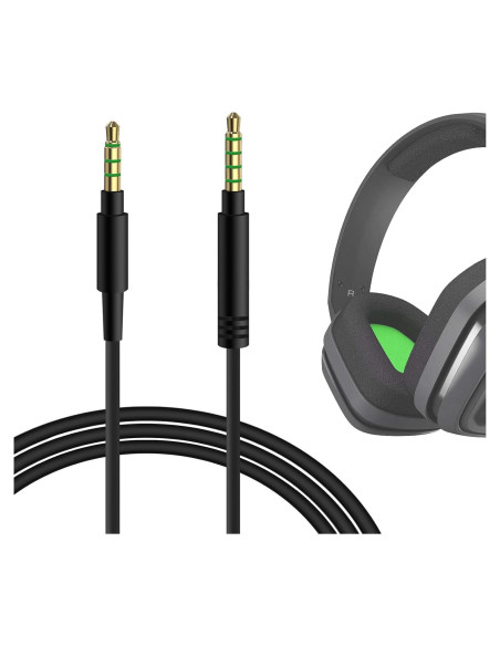 Cable de Audio GEEKRIA 1.7m AUX para Auriculares Gaming Astro Cable de Audio GEEKRIA 1.7m AUX para Auriculares Gaming Astro