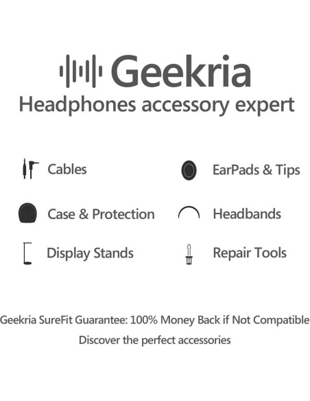 Cable de Audio GEEKRIA 1.7m AUX para Auriculares Gaming Astro Cable de Audio GEEKRIA 1.7m AUX para Auriculares Gaming Astro