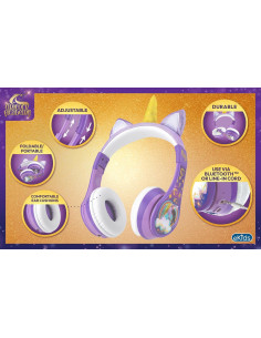 Auriculares Inalámbricos eKids UA-B52 Unicornio para Niños 2