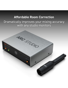 Sistema de Corrección de Sala IK Multimedia ARC Studio con Micrófono y Software 2