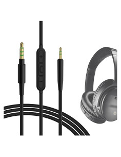 Cable de Audio con Micrófono GEEKRIA 3.5mm a 2.5mm para Bose