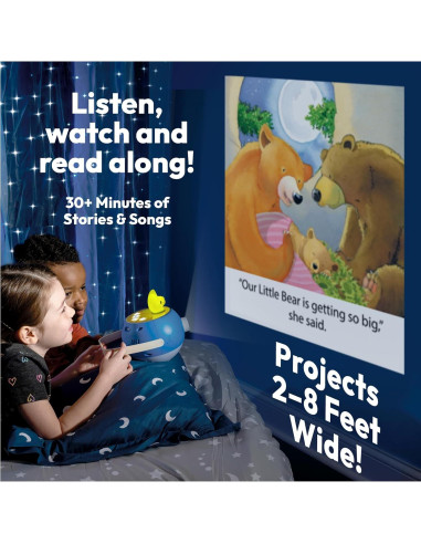 Proyector Luna Cottage Door Press - Cartucho de Cuentos y Canciones