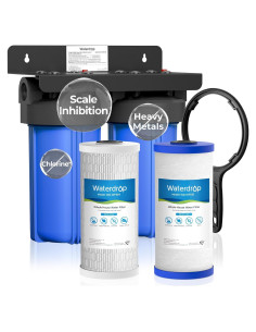 Sistema de Filtro de Agua Waterdrop WD-WHF21-SH 2 Etapas Antiescalante