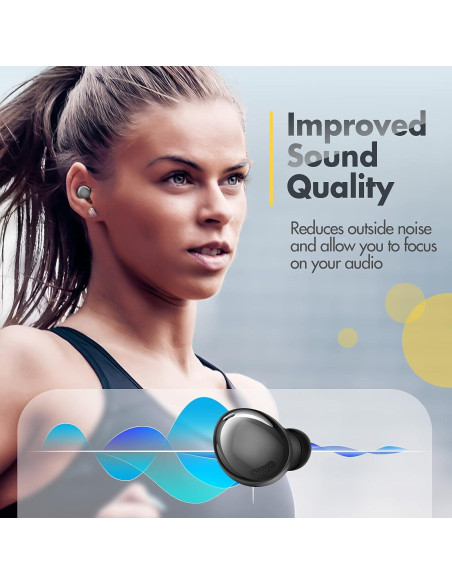 Tapones de Espuma de Memoria ABAZAR para Galaxy Buds Pro - 3 Pares