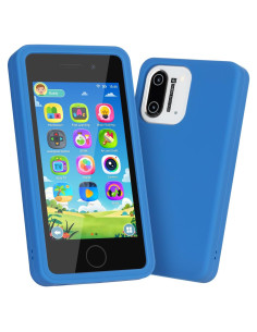 Teléfono Inteligente para Niños GREENCREEK 3.97" Azul con Juegos
