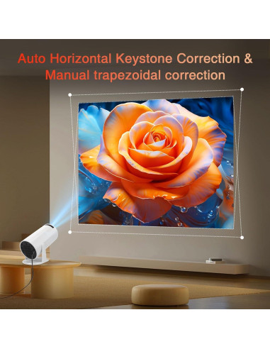 Proyector Mini Portátil Lermayal X8 Max 720P 4K WiFi Bluetooth