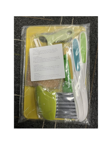 Conjunto de cuchillos de cocina para niños Leking 8 piezas