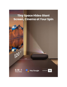 Proyector láser Yaber K300s 4K con sonido JBL y Google TV 2