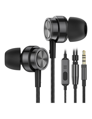 Auriculares Intrauditivos Yatloml EP610 con Micrófono 3.5mm