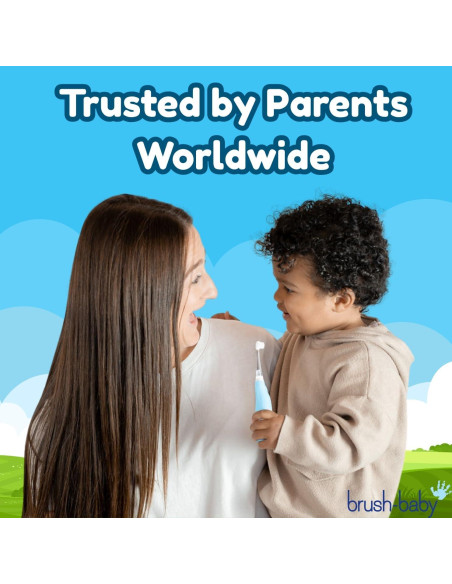 Cabezas de Repuesto BabySonic Brush-Baby 0-18 Meses (2 Unidades)