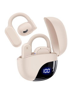 Auriculares Inalámbricos TAGRY K08 Bluetooth 5.3 80Hrs Beige