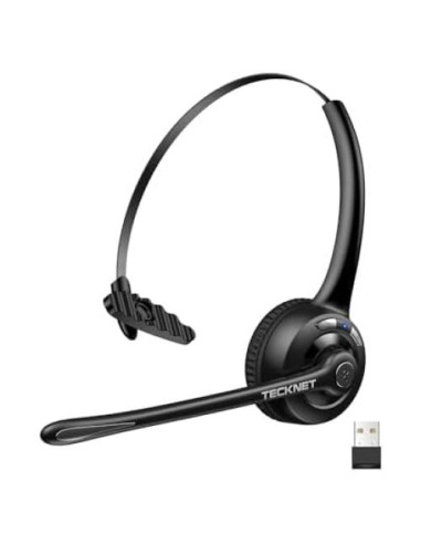 Auricular Inalámbrico TECKNET HS004 Bluetooth 5.2 con Micrófono