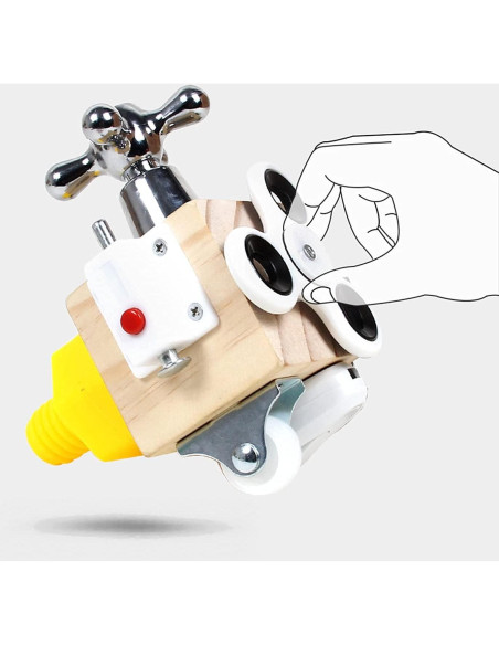 Cubo de Actividades Montessori Twood 7 en 1 para Niños