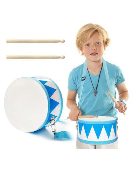Juego de Tambores de Madera Xeehwb 20 cm para Niños