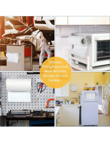 Soporte Magnético para Toallas de Papel GBESTWOOW Acero Inoxidable