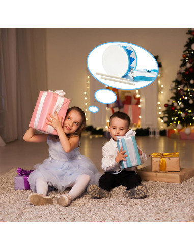 Juego de Tambores de Madera Xeehwb 20 cm para Niños