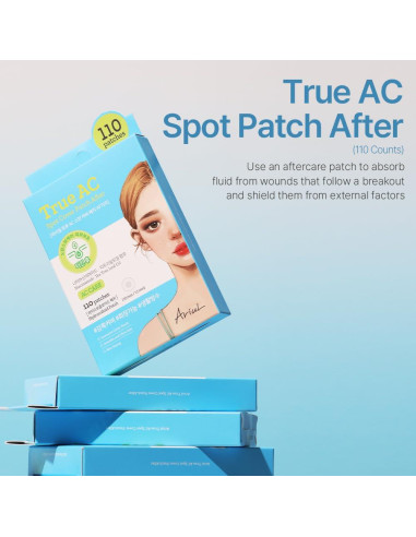 Parche Hidrocoloide Ariul para Acné - Niacinamida y Árbol de Té, 110 Piezas