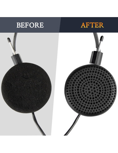 Almohadillas de Repuesto SOULWIT para Auriculares RS1, RS2, M1, M2 - Negro