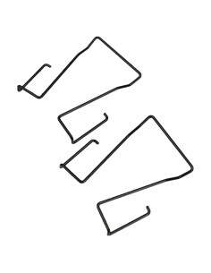 Clip de Cintura para Micrófono Amykite - Reemplazo Metal 2PCS