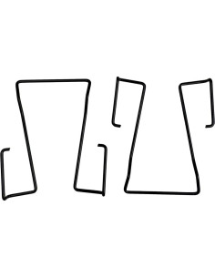 Clip de Cintura para Micrófono Amykite - Reemplazo Metal 2PCS 2