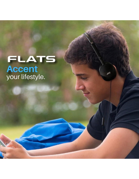 Auriculares JVC HAS160 Flats On-Ear con cable 30mm - Plegables