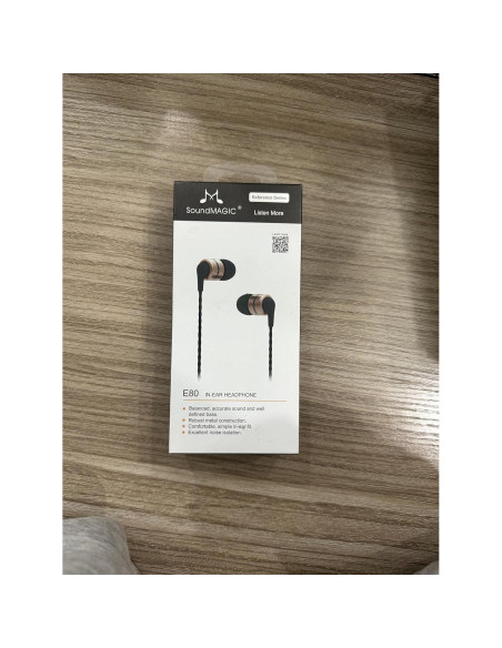 Auriculares In-Ear SoundMAGIC E80 HiFi Estéreo Aislantes de Ruido