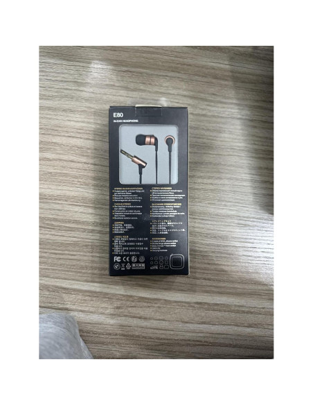 Auriculares In-Ear SoundMAGIC E80 HiFi Estéreo Aislantes de Ruido