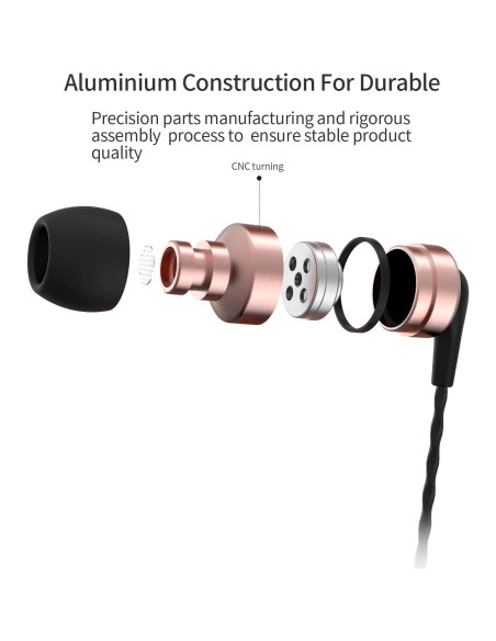 Auriculares In-Ear SoundMAGIC E80 HiFi Estéreo Aislantes de Ruido