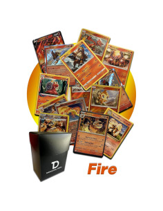 Paquete Asortimento TCG Fuego Pokémon + Tarjeta Ultra Rara