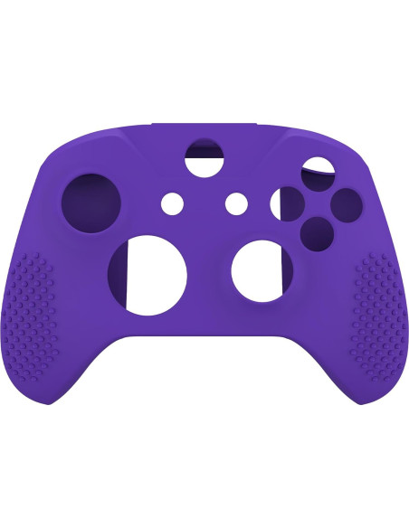Funda de Silicona Antideslizante eXtremeRate Morada para Xbox One X/S