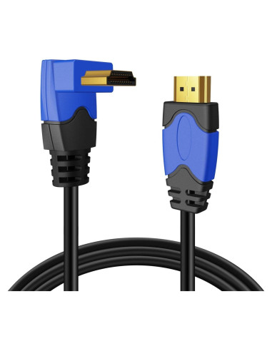 Cable HDMI 4K TNP 4.57m Ángulo Derecho 270 Grados 18Gbps