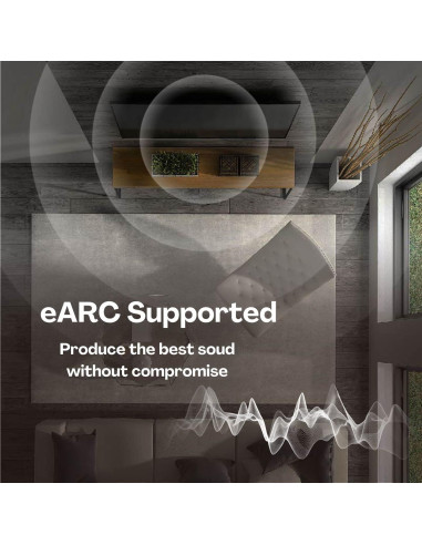 Cable HDMI 4K TNP 4.57m Ángulo Derecho 270 Grados 18Gbps