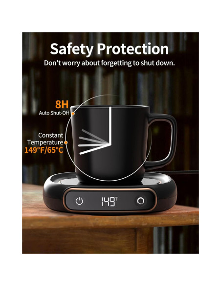 Calentador de Tazas LERAT M316 con Apagado Automático y 3 Temperaturas
