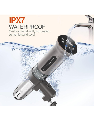 Máquina Sous Vide KitchenBoss G300: Circulador Térmico 1100W