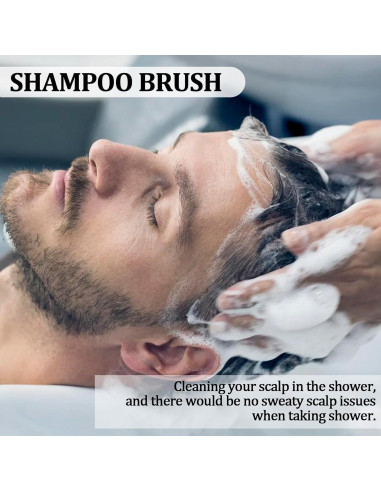 12 Peines de Masaje de Bolsillo Wanmu para Hombres Calvos