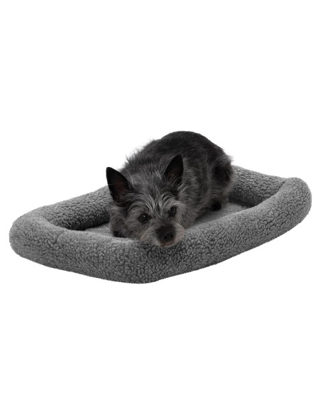 Cama para Perros Furhaven Extra Pequeña 22x13cm Lavable Gris