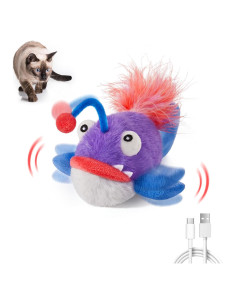 Juguete Interactivo para Gatos Potaroma Pez Aleteante 14 cm