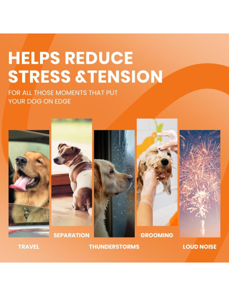 Golosinas Calmantes HOOLOO para Perros - 120 Unidades Sabor Pollo