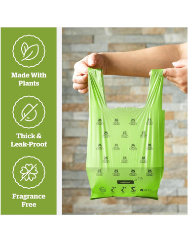Bolsas Compostables Pogi para Desechos de Mascotas - 250 Unidades