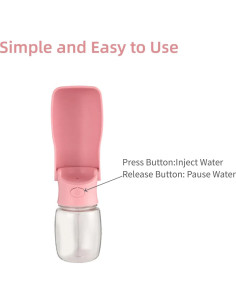 Botella de Agua Plegable para Perros ONFA MKKE 163g 2