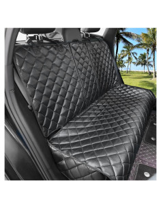 Funda de Asiento Trasero para Perros KritterKorner Negra