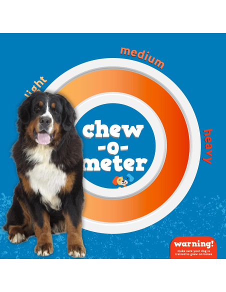 Huesos Rellenos para Perros Jack&Pup 5-6" - Paquete de 3